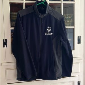 UCONN Huskies Fleece Zip Jacket